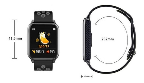Reloj Smartwatch Inteligente Whatsapp Control De Musica