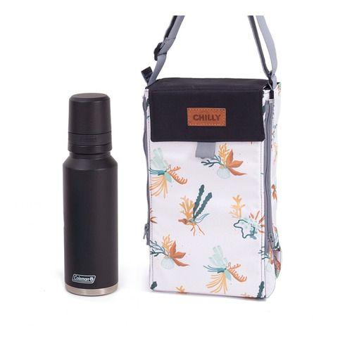 Equipo De Mate Chilly | Bolso Matero + Termo Coleman 1.2 Lt