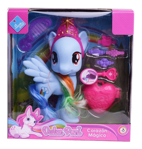 Pony Corazón Mágico Mi Dulce Poni El Duende Azul 6954