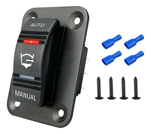 Interruptor De Bomba De Sentina Precableado 20a 4 Pines Spdt