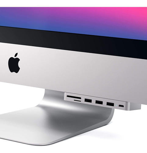 Hubs Usb Tipo C Para iMac 2017/2019 Y iMac Pro (plateado)