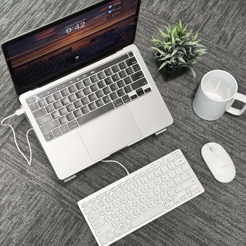 Teclado Macally Ucslimkeycsg Con Cable Usb Tipo C Para Mac/w