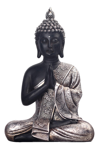 Estatua De Buda Sentado Meditando Para Hogar Y Jardín