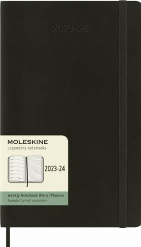 Moleskine Planificador Semanal 2023-2024, 18m, Grande