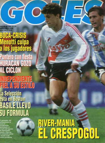 Revista Goles Nro. 1822 * River Plate * 1994