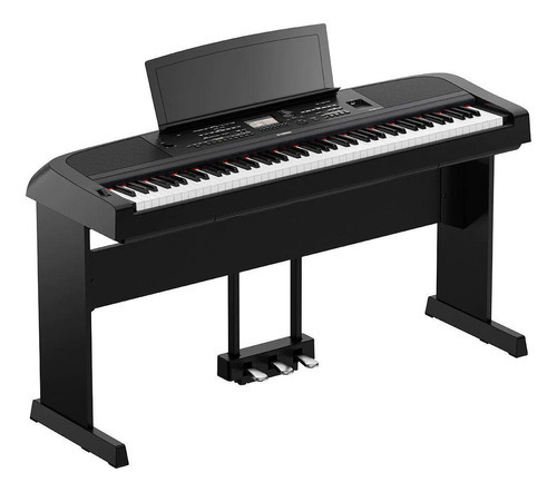 Piano Yamaha Dgx670 Com Estante L300b Dgx-670