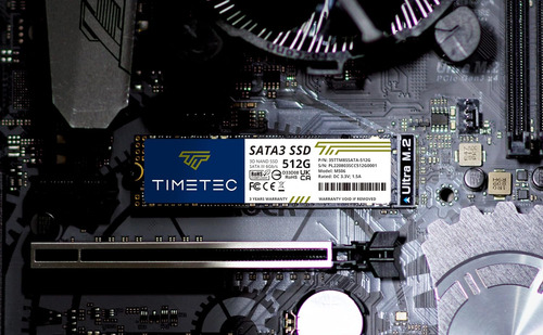 Timetec 512gb Ssd 3d Nand Qlc Sata Iii 6gb/s M.2 2280 Ngf...