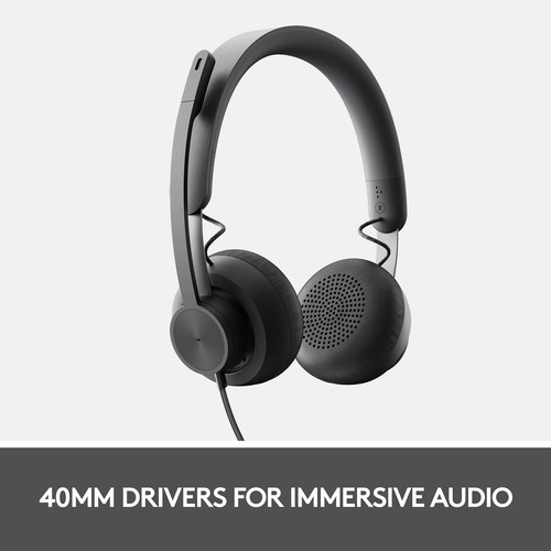 Auriculares Intraurales Logitech Zone 750 Con Cable Y Cancel