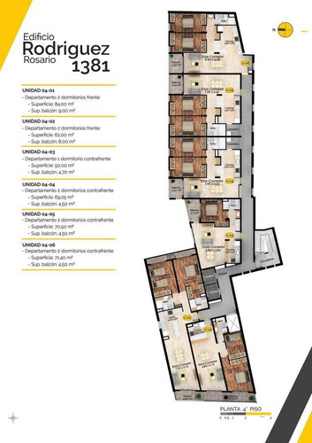 Imagen 18 de 30 de Departamento Monoambiente En Venta En Construcción Centro Rosario