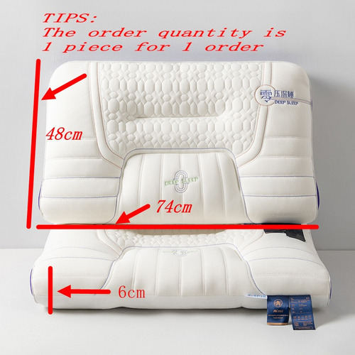 Almohada Memoria Gel Espuma Ortopédica Cervical Regulable
