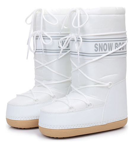 Botas Ski Space, Zapatos Thick Moon