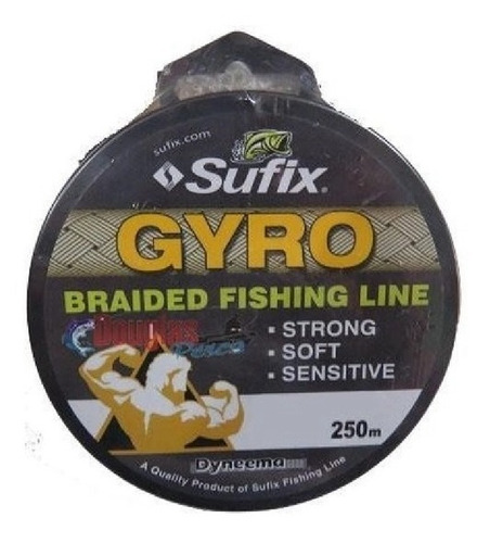 Linha Pesca Multifilamento Gyro Sufix 0,30mm 28lbs 250m