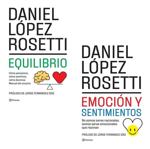 Pack Daniel Lopez Rosetti (2 Libros) - Editorial Planeta