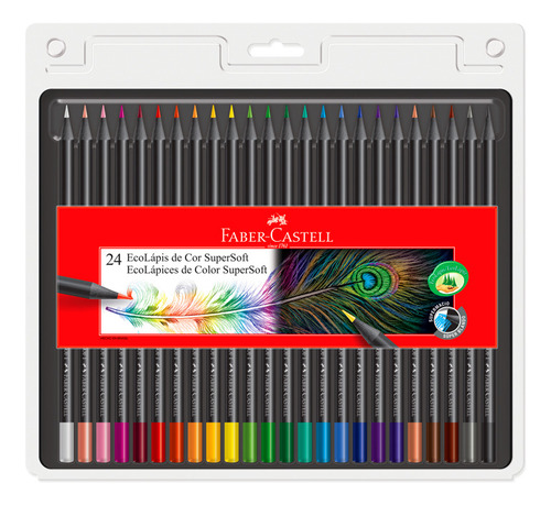 Lapices De Colores Faber-castell Supersoft X 24