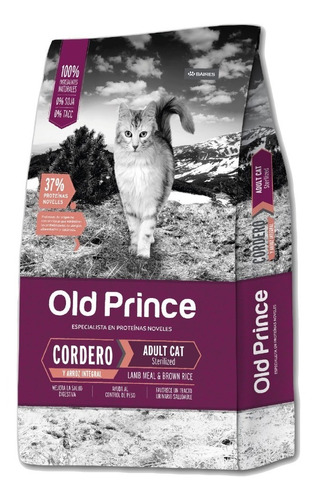 Old Prince Proteínas Noveles Gato Adulto Sterilized X 7,5kg