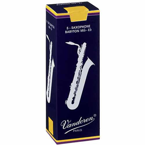 Cañas Vandoren Sr2435 Para Saxofón Barítono Fuerza 3.5