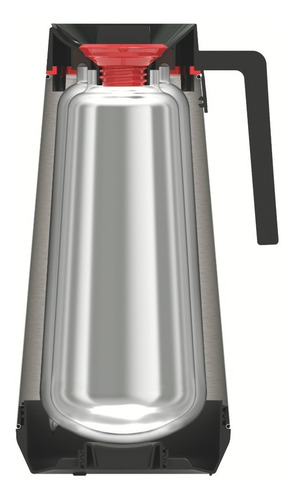 Bule Garrafa Térmica 750ml Tramontina Aço Inox Preto