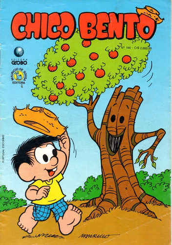  Chico Bento N° 146 - 36 Páginas - Português - Editora Globo - Formato 13 X 19 - 1992 - Bonellihq Cx177 E23  