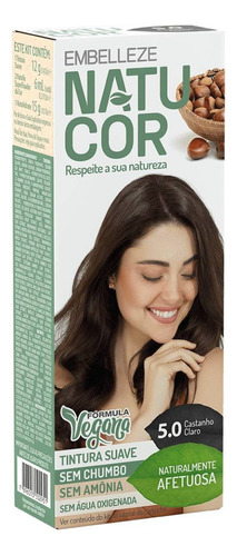 Tintura Vegana Natucor Kit  - Escolha A Sua Cor