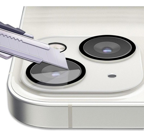 Imagen 2 de 5 de Lámina Protectora Cámara Para iPhone 13 / Pro / Max / Mini