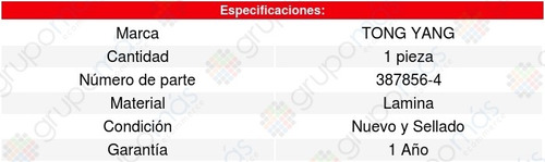 Cofre Mazda Cx5 17/19 Tong Yang