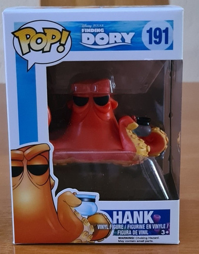 Funko Pop Hank Disney Pixar, Finding Dory 191.