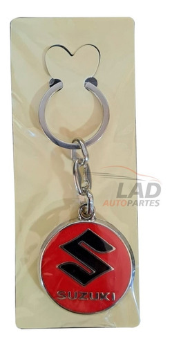 Llavero De Metal Para Auto Camioneta Suzuki Tipo 2