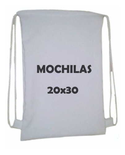 Mochilas Lisas  De Tropical Mecanico  20x30 X 18 Unidades