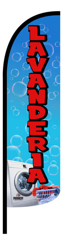 Bandera Productos de Limpieza Promocity Comic 4 x 1 completa azul