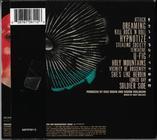 System Of A Down Hypnotize Cd Digipak Importado
