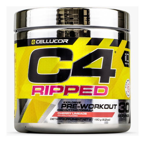 C4 Pre-workout Ripped Cellucor 30 Serv  Sabor Pink Limonade