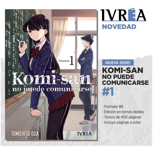 Komi-san, No Puede Comunicarse #01