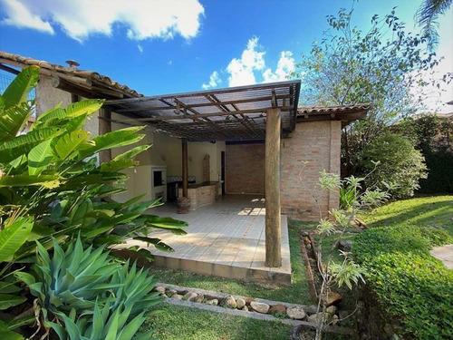 Imagem 21 de 30 de Spii - 4 Dorm (1ste) Rustica, Linda E Impecavel! Lareira, Piscina, Gourmet! - 1762