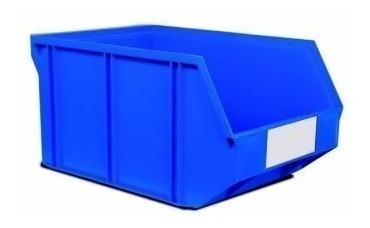 Caja Apilable Practic Box Grande Color Azul, 2 Unds