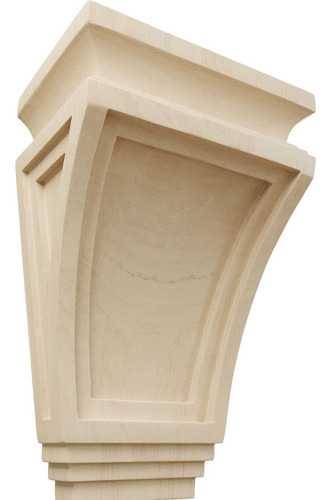 Cor06x04x09arrw Arts And Crafts Ménsulas De Madera, 6 ...