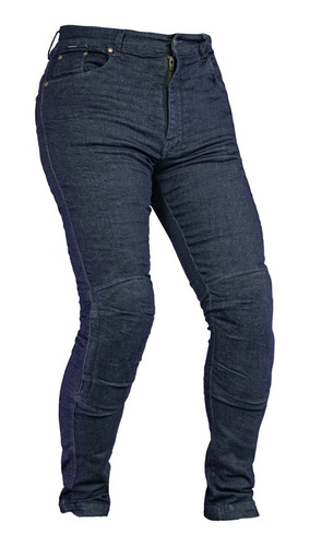 Calça Masculina Com Proteção Jeans Texx Garage Kevlar Azul