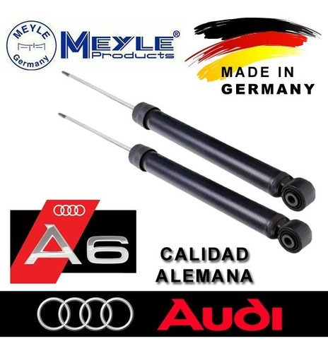 Amortiguador Trasero Audi A6 2011 - 2018 A Gas (par) Meyle 