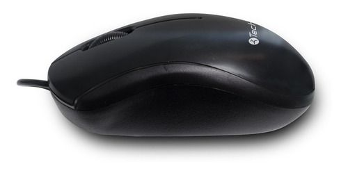Imagen 4 de 5 de Mouse Classic Techzone Óptico Alámbrico 1.3 Mts