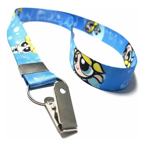 Cordão Lindinha Meninas Super Poderosas C0681p Com Jacaré
