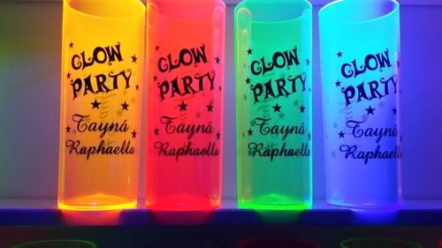 Vasos Neon Personalizados 10