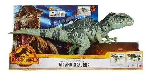 Jurassic World Dominion Gigantosaurus Giganotosaurus Sonidos