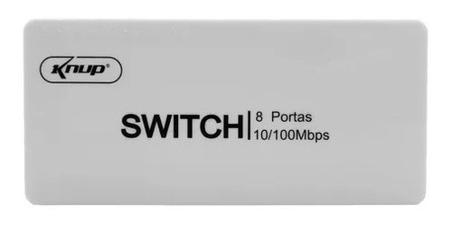 Switch Full Duplex Rede Independente 8 Portas Knup Kp-e08