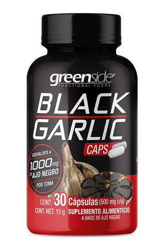 Black Garlic (ajo Negro) 30 Caps.