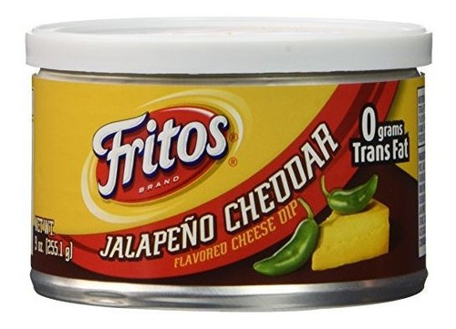 Fritos La Inmersión Del Queso, Jalapeño Cheddar, 9 Onzas (pa