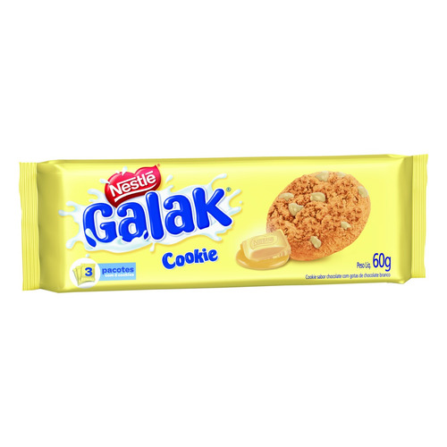 Imagem 1 de 1 de Biscoito Nestlé de galak 60 g