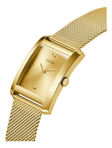 Reloj Dorado Guess Hombre Clyde Acero Inoxidable