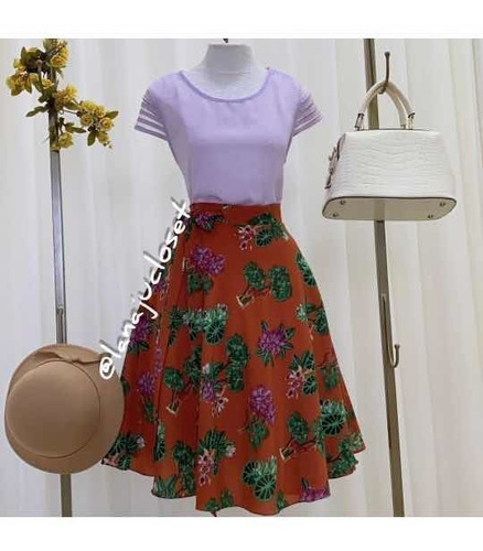Imagem 2 de 5 de Blusinha Feminina Executiva Social Lilás
