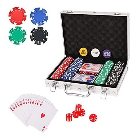 Casino Poker Chip Juego Por Playwus, 300 Pcs Poker Hvb5p