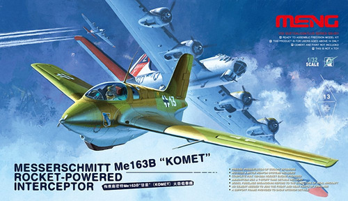 Meng Me 163b Komet Kit Construccion