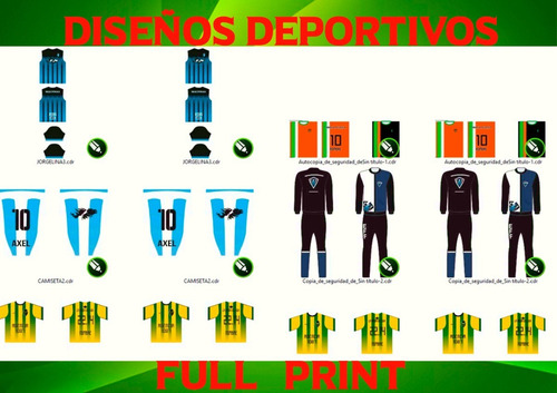 Pack Vectores Full Print Para Camisetas